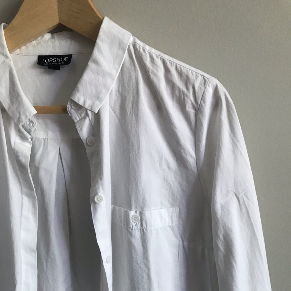 White button down - Picture 2 of 3